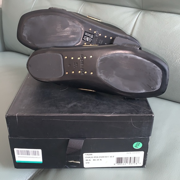 Rachel Zoe NWT Calfskin sandals with Metal Applications - Picture 9 of 10